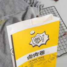 卷饼包装纸袋 墨西哥鸡肉卷纸袋 卤肉卷防油袋 炸串防油袋 油条袋