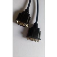 工厂生产带前螺母DB9公对公连接线 串口线 DB9232线 电脑数据线