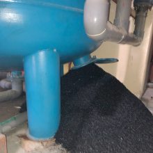 天然气锅炉树脂罐安装电子厂预处理设备活性炭过滤器碳钢罐定做