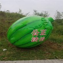 供应玻璃钢苹果雕塑 仿真水果植物雕塑