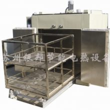 分层抽屉式金属件热处理烘箱_500℃高温五金制品回火退火炉