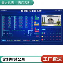 服务区智慧公厕空气质量监测 厕所有人无人指示牌感应智能 为安定制
