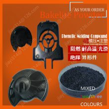 Phenolic moulding compound, inorganically/organically filled, graphite modified for Gas meter valves/grids