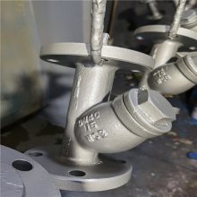 管道过滤器 法兰连接 铸钢材质 滤网过滤器 GL41H-25C WCB碳钢材质 DN600