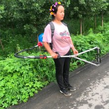 手推式农用开荒松土锄草机 多功能小型电动开荒锄地机 果园葡萄地除草机