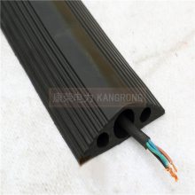 单孔线缆保护槽橡胶电缆保护套绝缘电缆保护套管电缆外护套康荣