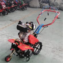 自走式差速器轉(zhuǎn)向微耕機手扶前旋打田機鴻睿多功能四驅(qū)除草旋耕機