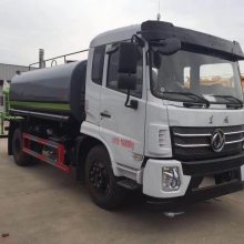 东风国六12吨洒水车　园林绿化喷洒车打药车