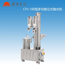 晨永药机 CYJ-100型多功能立式抛光机 药品抛光设备 胶囊抛光 吸尘器