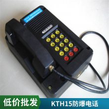 防尘防水防潮 移动通讯 本质型防爆电话 KTH15