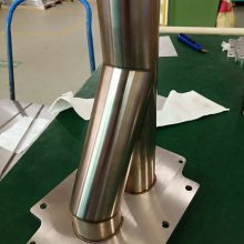 厂家承接批量不锈钢粉体进出口装置2500w大功率激光焊接加工精密钣金加工