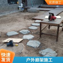 凉亭图片 古建长廊 移动木屋 防腐木葡萄架 设计制造安装现货
