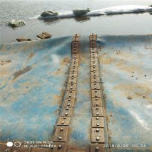 拆除旧坝袋 沧州橡胶坝坝袋修补漏洞 众拓路桥