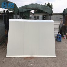 施工围挡工地彩钢泡沫夹芯板围挡-道路水马厂家规格齐全-禾乔可定制