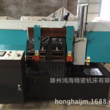 管道切割金属带锯床—GB4230锯床半自动控制，4230锯床用什么锯条鸿海教您