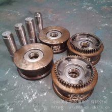 龙门吊行车轨道行走轮 φ400LD车轮组 单梁轮