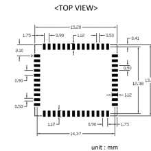 AP6275S AMPAK ȫԭװ WIFIģ 2.4GHz 14dBm 3.3V