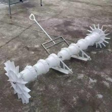 大面积水稻直播机 手拉式菜花散播机 水田稻子插秧机