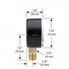 NOSHOKѹ15-100-200-psi/kg/cm2