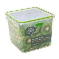 【香港品牌】透明方形2.25L pp塑料保鲜盒饭盒 冰箱保鲜食品储存盒 创意便当盒餐盒