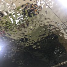 佛山别墅304镜面不锈钢流动水波纹板/201流动水波纹不锈钢墙面吊顶/高比316不锈钢幕墙装饰板