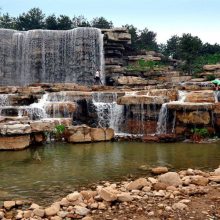 铜川喷泉批发，什么是假山流水喷泉