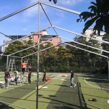 立美10米欧式帐篷防疫帐篷核酸检测帐篷疫苗接种活动帐篷出租篷房租赁