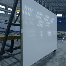 聚氨酯封边岩棉板 瓦楞聚氨酯夹芯板 岩棉横铺板