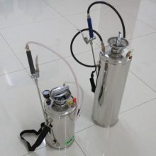 加压式强酸碱洗消器化学污染紧急救援清洗器5L不锈钢瓶酸碱清洗器