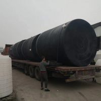 直销10吨黑色PE桶/10吨防腐黑色PE罐/10000LPE塑料桶报价PE储罐