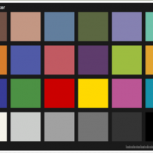 ColorChecker摄像头测试卡24色卡色彩还原chart图进口爱色丽同步标准
