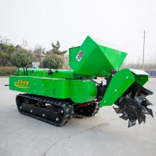 履带式遥控果园开沟机 履带式开沟施肥培土机