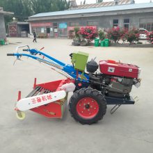手扶牵引式红薯土豆收割机 家用小型地瓜挖掘机12马力