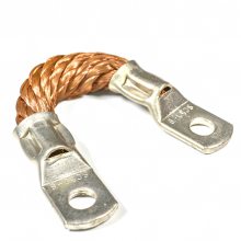 一体化接头铜绞线软连接 铜编织带软连接 铜接地线 铜导电带