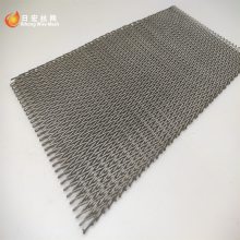 金属网链传送带 人字链杆面粉糕点输送带 不锈钢传动带钢丝网