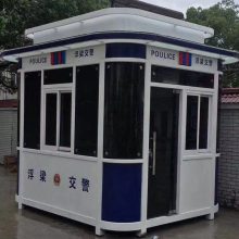 内蒙古景区移动岗亭不锈钢岗亭警务室岗亭生产定制厂家