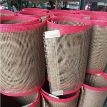 耐磨透气聚四氟乙烯铁氟龙食品流水线烘干特氟龙高温网格带可定制