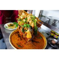 冷锅串串教学 川味串串香小火锅酱料做法培训