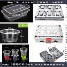 透明一次性薄壁包装盒模具 透明薄壁盒模具 透明酸菜鱼盒模具