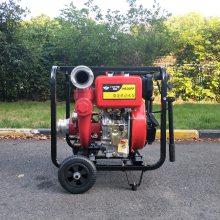 翰丝2.5寸便捷式大马力消防泵HS25FP便捷式小型自吸水泵2.5寸柴油消防泵