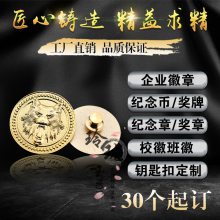 来图logo定做徽章 广西南宁耗材徽章定做