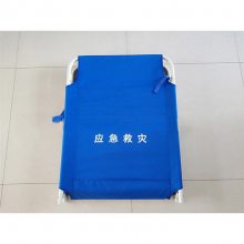 便携式应急救灾床帆布午睡床户外应急防汛抢险简易折叠床