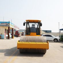 2吨小型压路机混凝土沥青路面回填压实机岳工机械