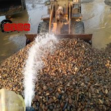 广东深圳鹅卵石基地 自然铺路杂色鹅卵石 5-8公分抛光鹅卵石