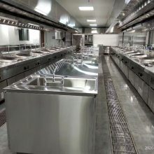 佛山荣翔酒店工厂食堂商用厨房设备公司 佛山不锈钢厨具生产厂家