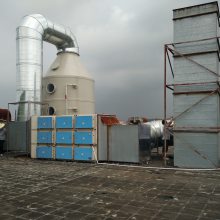 深圳污水处理-UV光解废气净化器-脱硫塔
