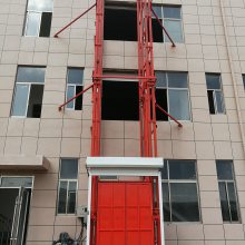 上海黄浦区导轨式简易升降货梯仓库厂房装卸平台链条导轨式升降机