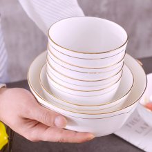 创意骨瓷米饭碗 家用陶瓷大号面碗 日式餐具可订制