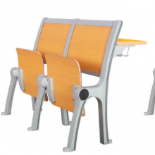 西安户县学校多媒体教室铝合金折叠连排椅众思创家具
