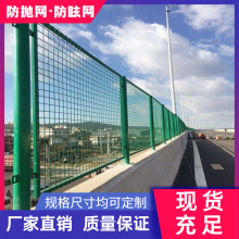 桥梁防抛网 章耀菱形工程护栏网 公路隔离栅 高速防眩网可定制